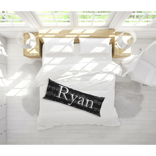 Musical Notes Body Pillow - LIFESTYLE