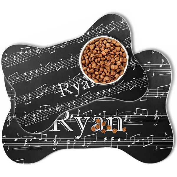 Musical Notes Bone Shaped Dog Mats - MAIN