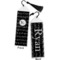 Musical Notes Bookmark with tassel - Front and Back