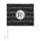 Musical Notes Car Flag - Large - FRONT