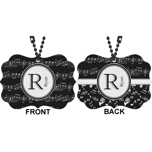 Musical Notes Car Ornament (Approval)