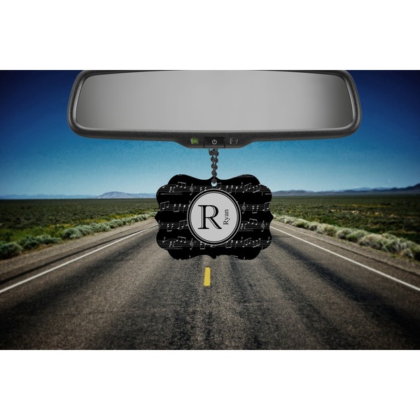 Musical Notes Car Ornament (Road)
