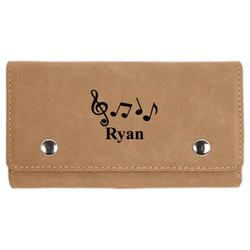Musical Notes Cards & Dice Set - Light Brown (Personalized)