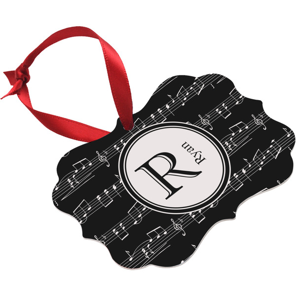 Musical Notes Christmas Ornament