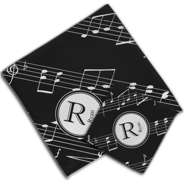Musical Notes Cloth Napkins - Personalized Lunch & Dinner (PARENT MAIN)