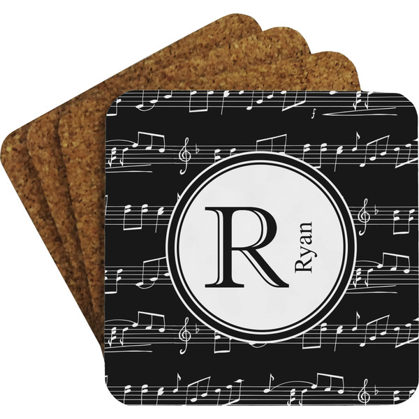 Musical Notes Coaster Set (Personalized)