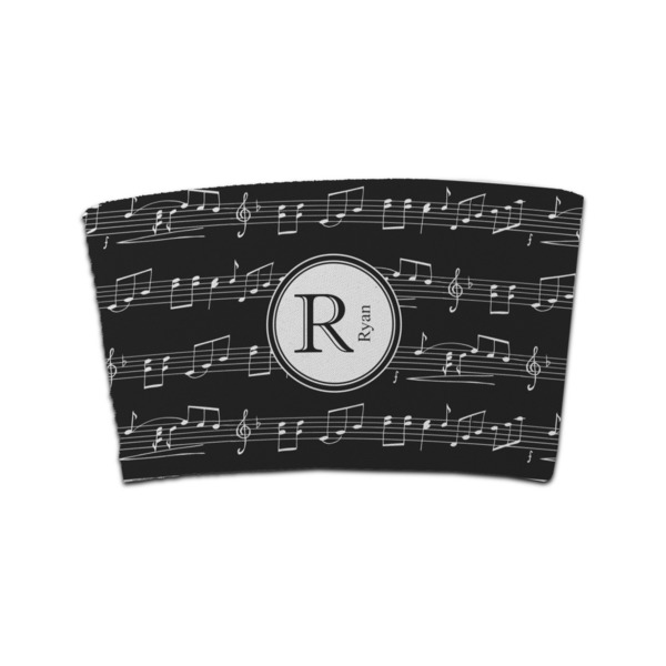 Custom Musical Notes Coffee Cup Sleeve (Personalized)