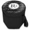 Musical Notes Collapsible Personalized Cooler & Seat (Closed)