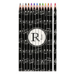 Musical Notes Colored Pencils (Personalized)