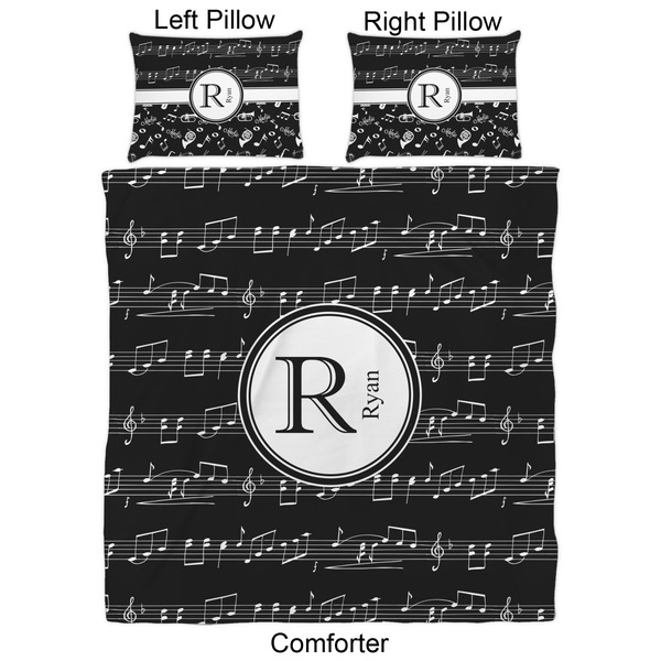 Musical Notes Comforter Set - Queen - Approval