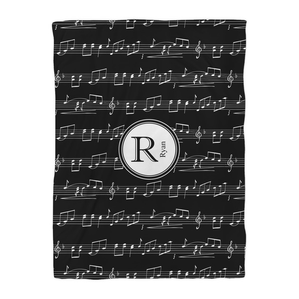 Musical Notes Comforter - Twin XL - Front