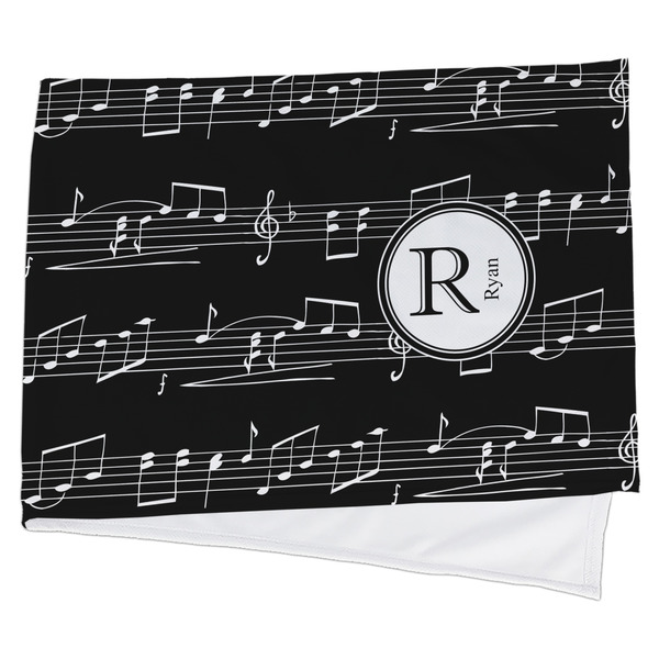 Custom Musical Notes Cooling Towel (Personalized)