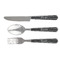Musical Notes Cutlery Set - FRONT