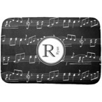 Musical Notes Dish Drying Mat (Personalized)