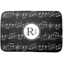 Musical Notes Dish Drying Mat (Personalized)