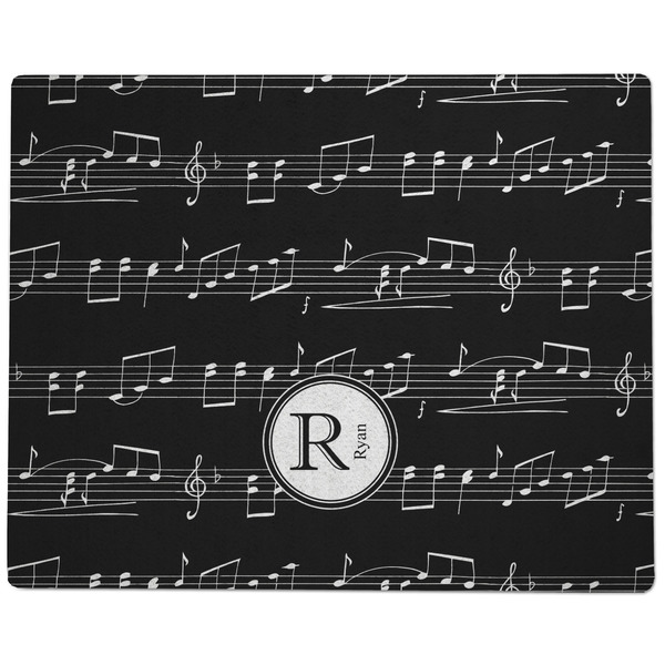 Musical Notes Dog Food Mat - Large without Bowls