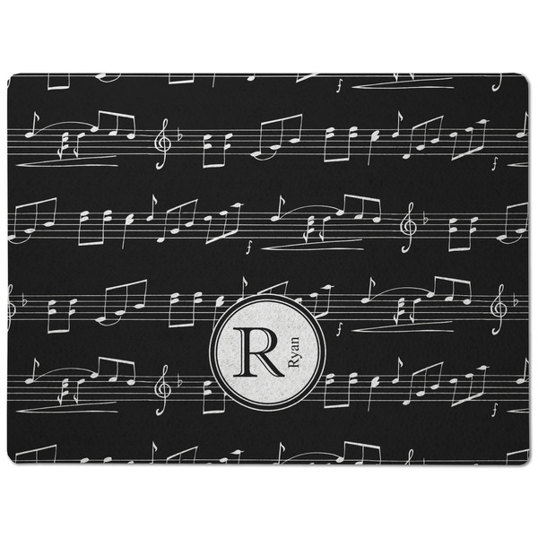 Musical Notes Dog Food Mat - Medium without bowls