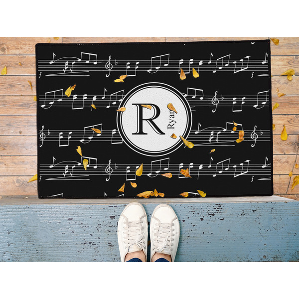 Musical Notes Door Mat - LIFESTYLE (Med)
