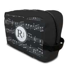 Musical Notes Men's Toiletry Bags (Personalized)