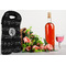 Musical Notes Double Wine Tote - LIFESTYLE (new)