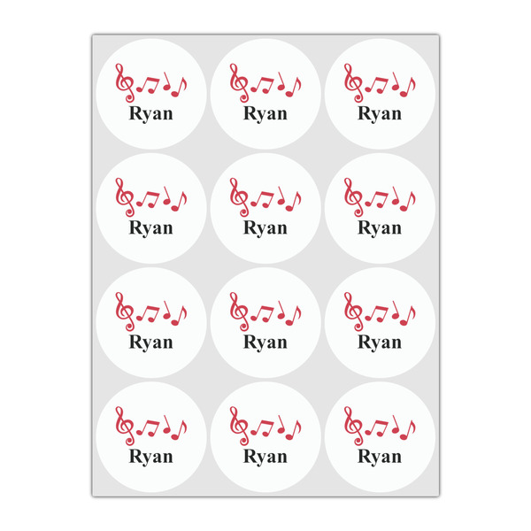 Musical Notes Drink Topper - Small - Set of 12