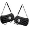 Musical Notes Duffle bag large front and back sides