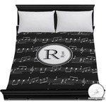 Musical Notes Duvet Cover - Full / Queen (Personalized)