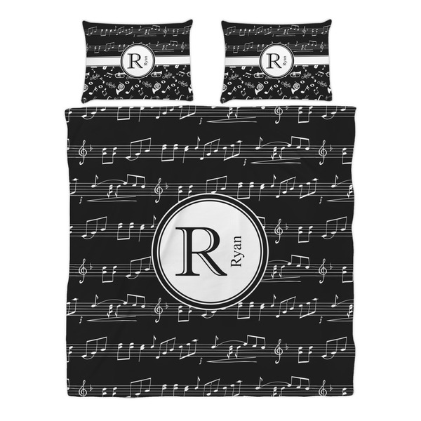 Musical Notes Duvet cover Set - Queen - Alt Approval
