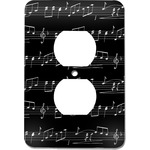 Musical Notes Electric Outlet Plate