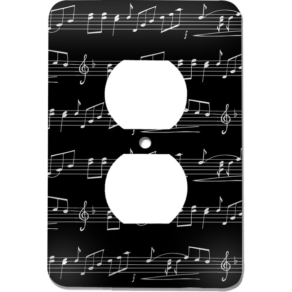 Custom Musical Notes Electric Outlet Plate