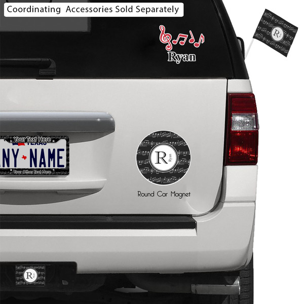 Musical Notes Exterior Car Accessories