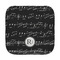 Musical Notes Face Cloth-Rounded Corners