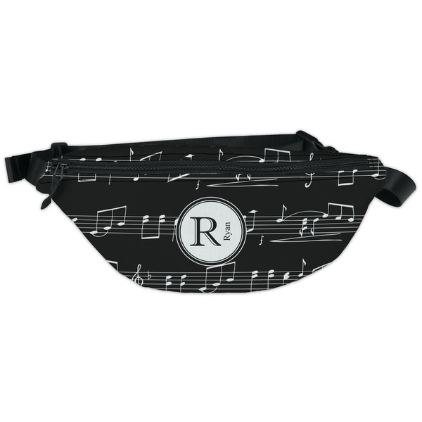 Custom Musical Notes Fanny Pack - Classic Style (Personalized)