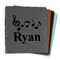 Musical Notes Leather Binders - 1" - Color Options