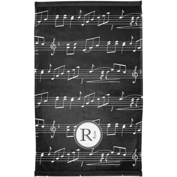 Musical Notes Finger Tip Towel - Full View