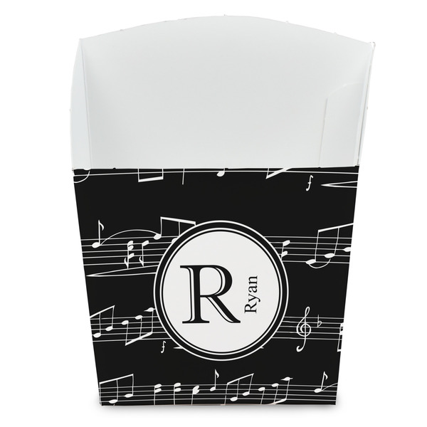 Custom Musical Notes French Fry Favor Boxes (Personalized)