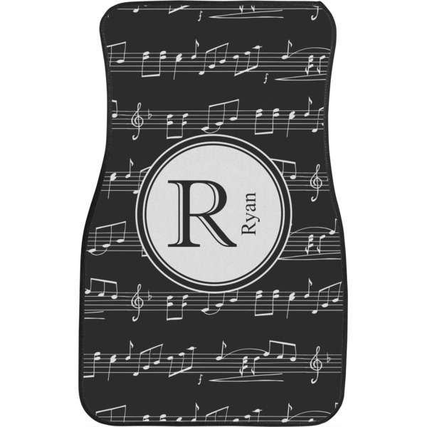 Musical Notes Front Seat Car Mat