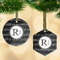 Musical Notes Frosted Glass Ornament - MAIN PARENT