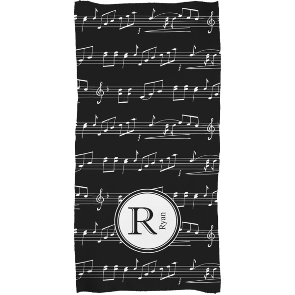 Musical Notes Full Sized Bath Towel - Apvl