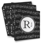 Musical Notes 3 Ring Binder - Full Wrap (Personalized)