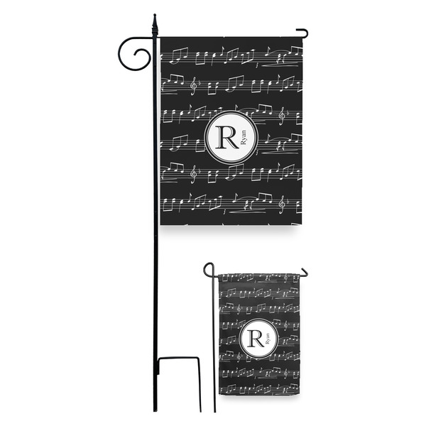 Musical Notes Garden Flag - PARENT/MAIN