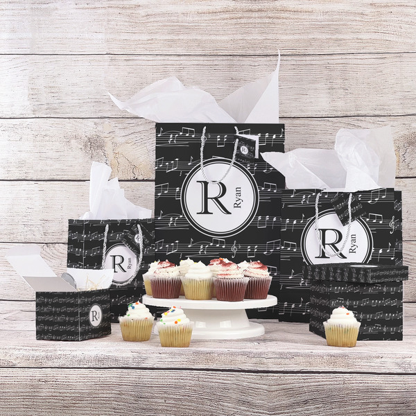 Musical Notes Gift Bags - In Context