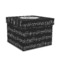 Musical Notes Gift Boxes with Lid - Canvas Wrapped - Medium - Front/Main