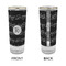 Musical Notes Glass Shot Glass - 2 oz - Single - APPROVAL