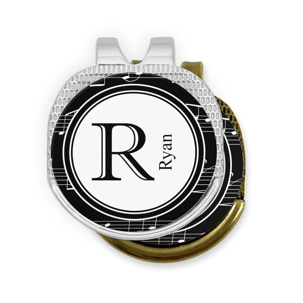 Musical Notes Golf Ball Marker Hat Clip - PARENT/MAIN