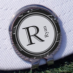 Musical Notes Golf Ball Marker - Hat Clip