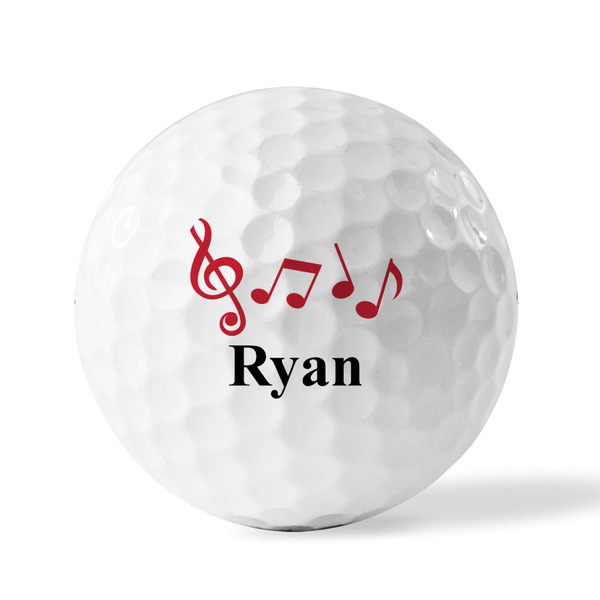Musical Notes Golf Balls - Generic - Set of 12 - FRONT