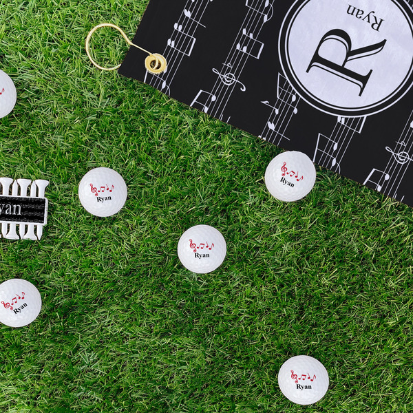 Musical Notes Golf Balls - Generic - Set of 12 - LIFESTYLE