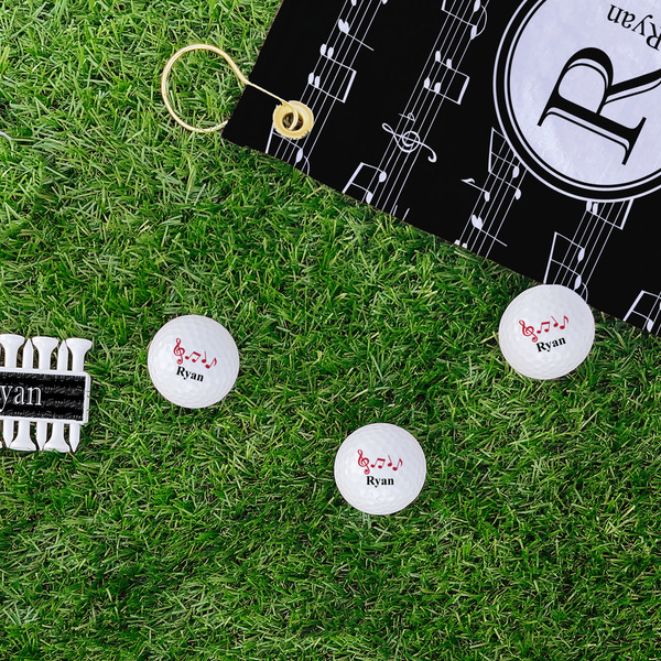 Musical Notes Golf Balls - Generic - Set of 3 - LIFESTYLE