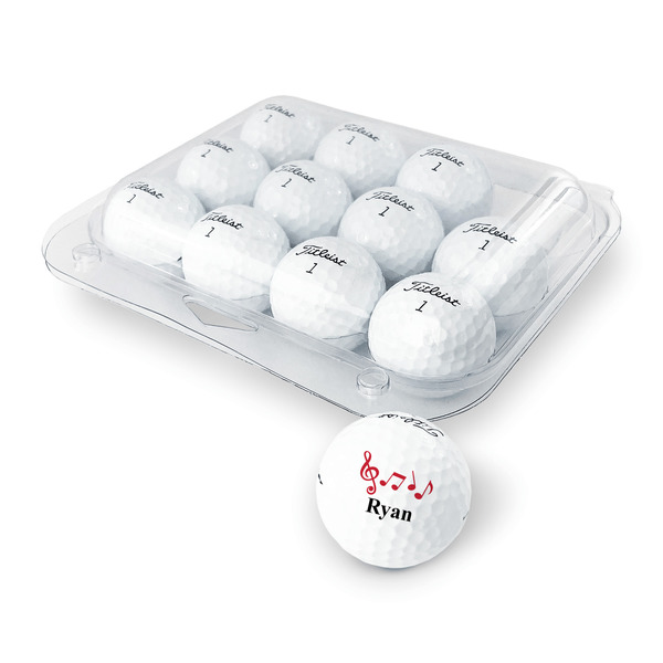 Musical Notes Golf Balls - Titleist - Set of 12 - PACKAGING